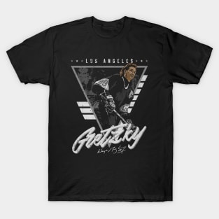 Wayne Gretzky Los Angeles Triangle Retro T-Shirt